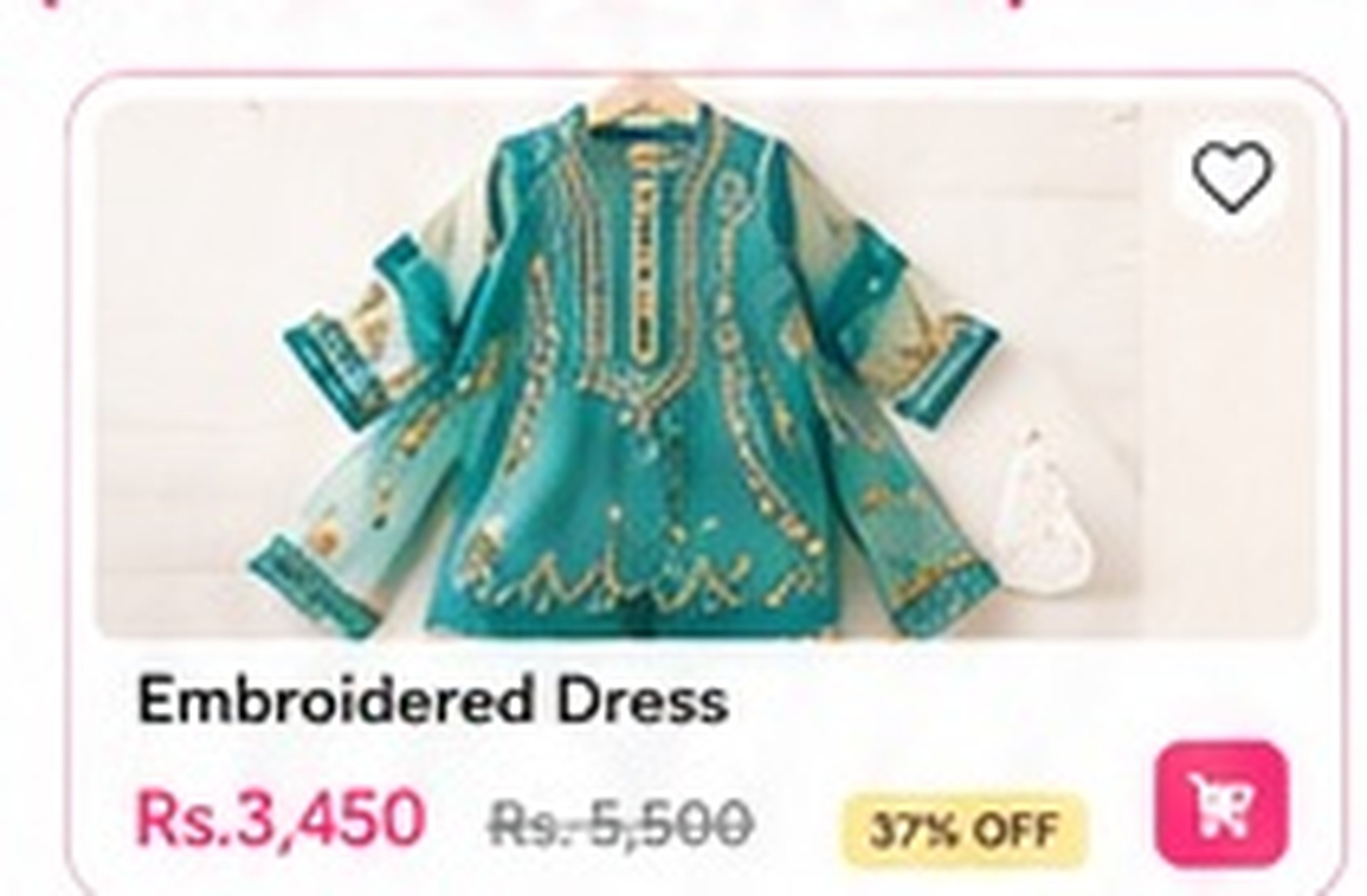 Embroidered Dress