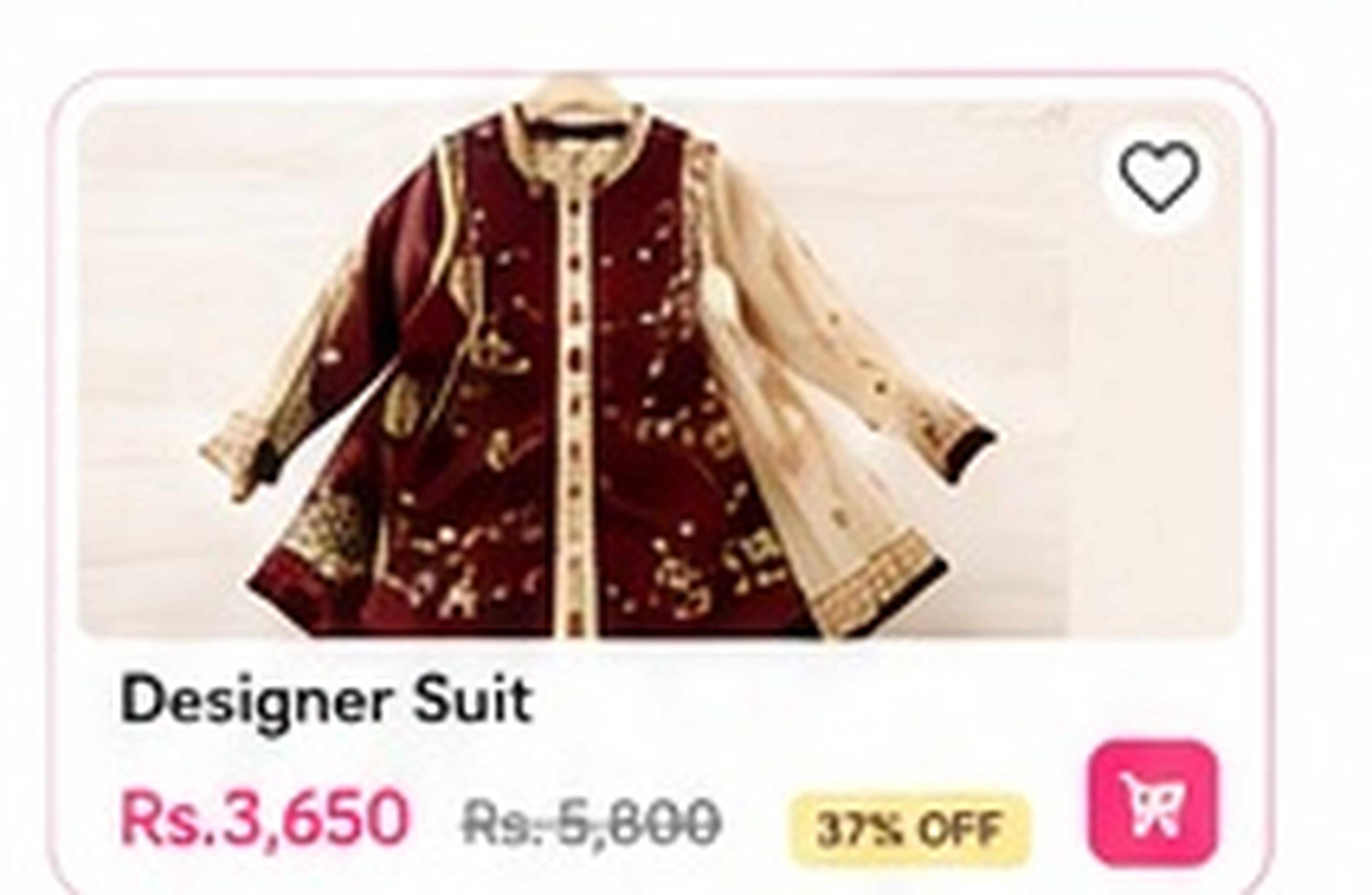 Designer Suit