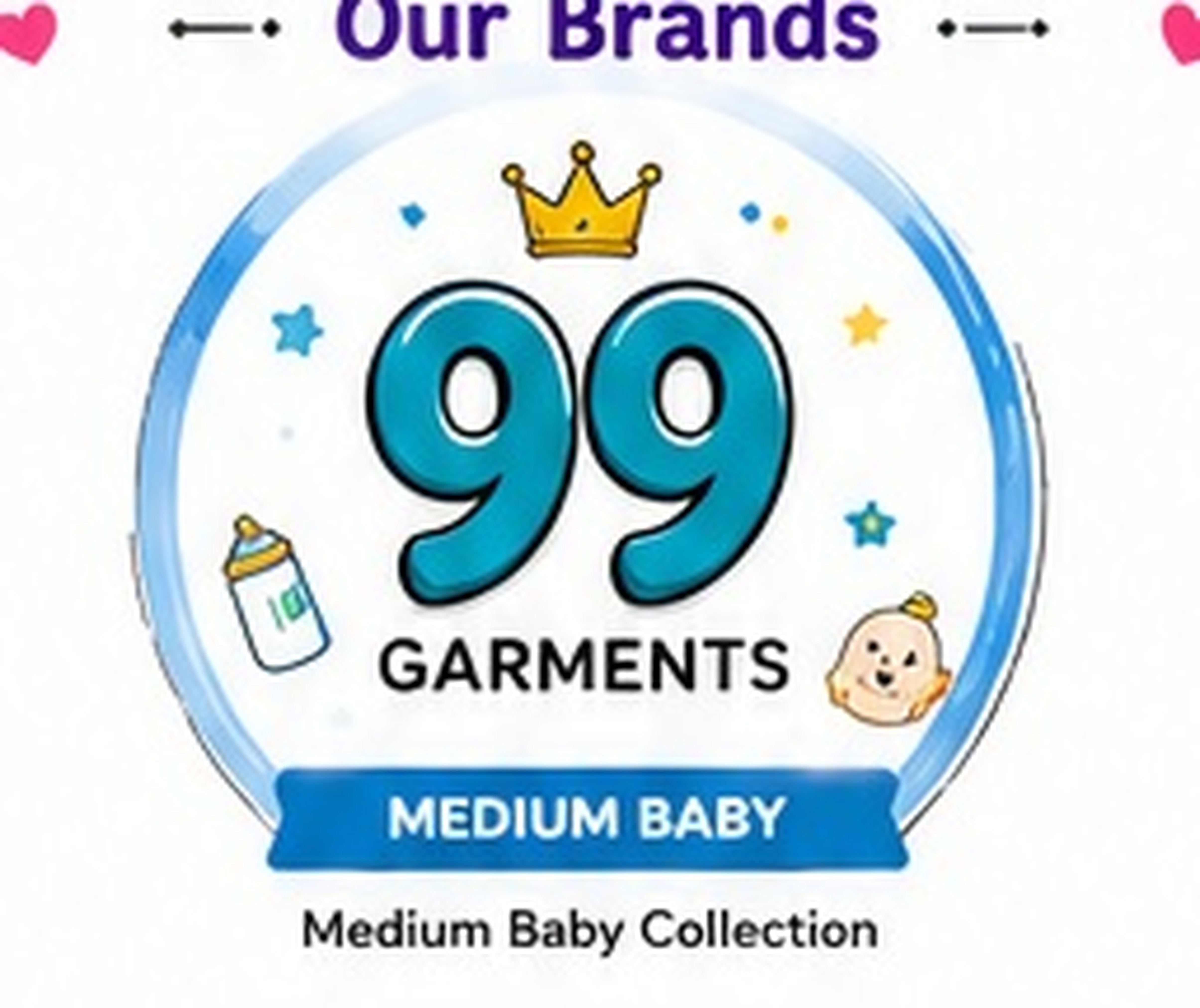 99 Garments Medium Baby Collection